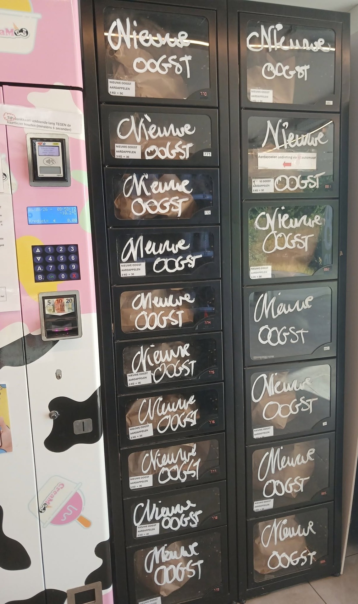 de aardappelautomaat